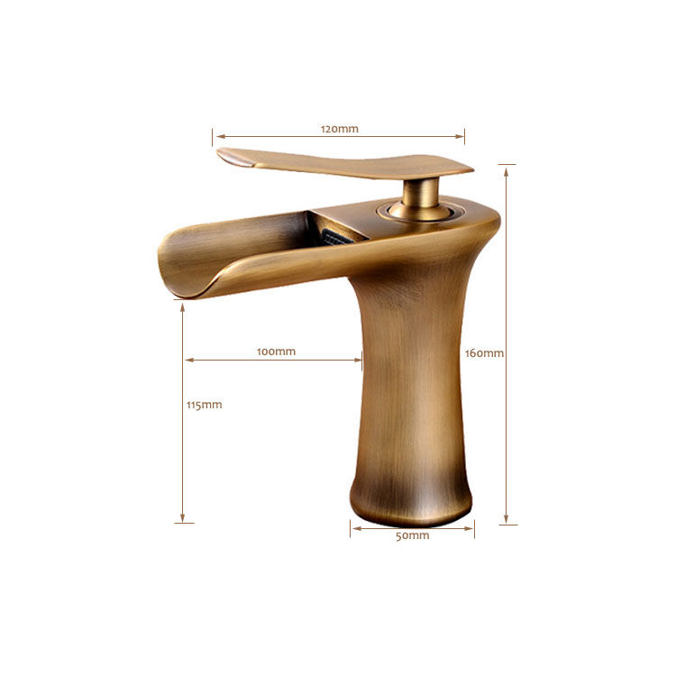 Thumbnail: B SERIES - Brass Waterfall Basin Mixer