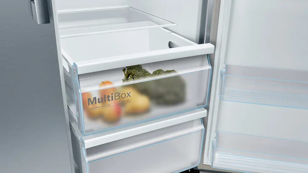 Thumbnail: BOSCH SERIE 4 | 560 LITRE NO-FROST SIDE BY SIDE FRIDGE/FREEZER