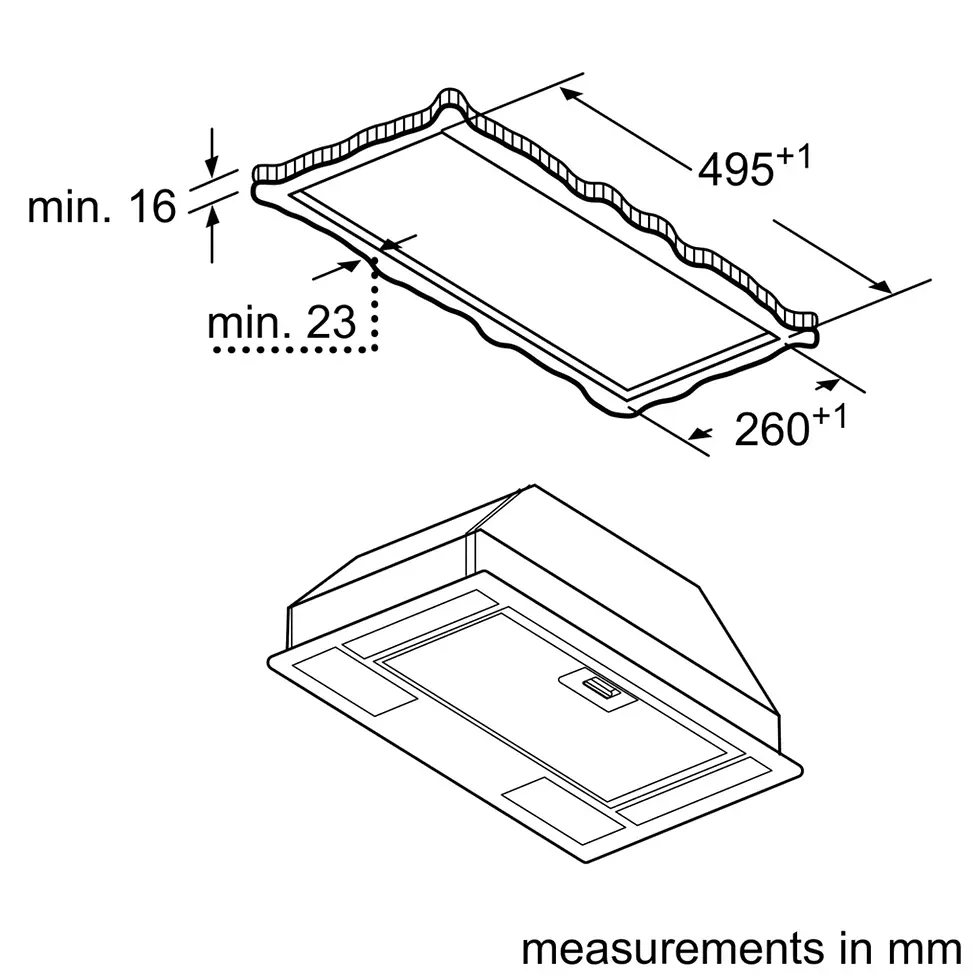 Thumbnail: BOSCH - Serie 2 - 53cm Canopy Hood