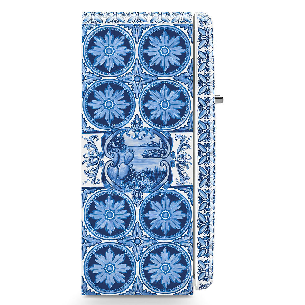 Thumbnail: SMEG X Dolce & Gabbana | Blu Mediterraneo | Free Standing Refrigerator