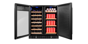 Thumbnail: Snomaster | 34 Bottle + 95L  | Double Door Wine/Beverage Cooler -Pro Series