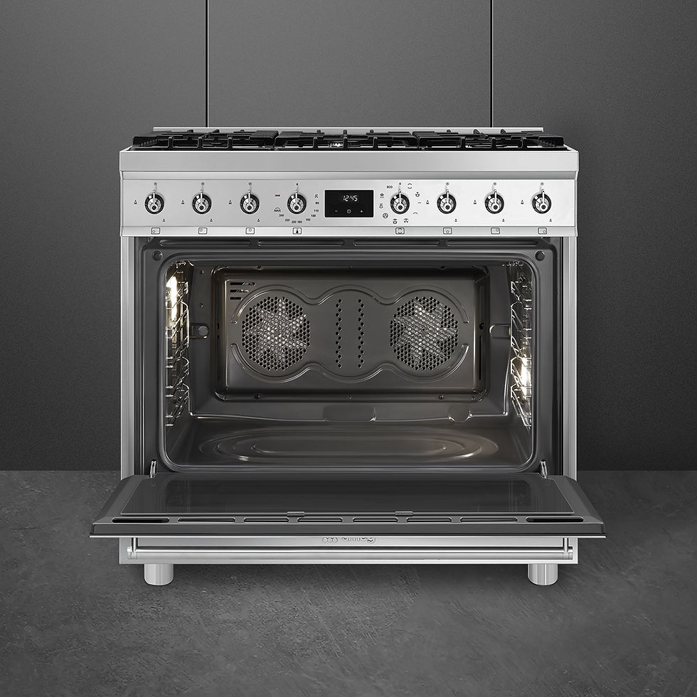 Thumbnail: SMEG - 90cm Symphony Gas-Electric Cooker