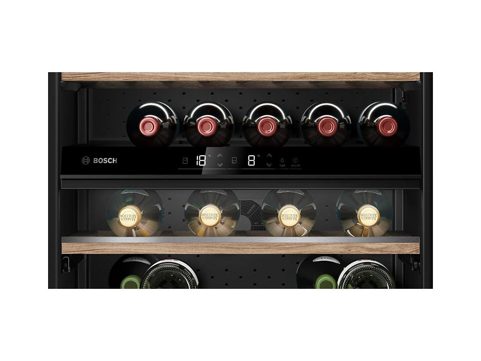 Thumbnail: Wine Cooler - BOSCH - Series 6 - Integrated Wine cooler with glass door-Black