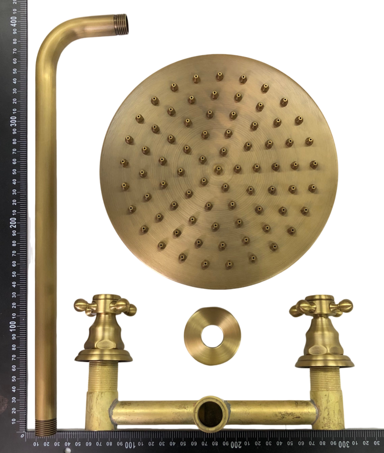 Thumbnail: B SERIES - Brass Shower & Antique Handles