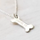 Thumbnail: Personalized Dog Bone Necklace