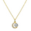 Thumbnail: Crescent Cubic Zirconia Necklace