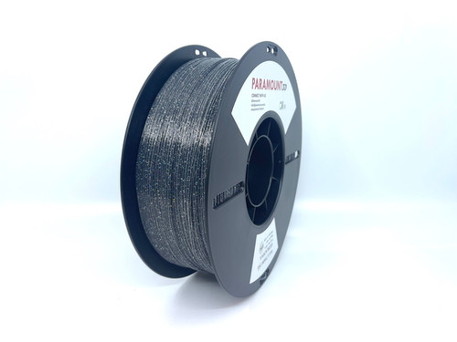 PLA (Geode Black) 1.75mm 1kg Filament [GEOBLACK] | paramount-3d by Paramount 3D