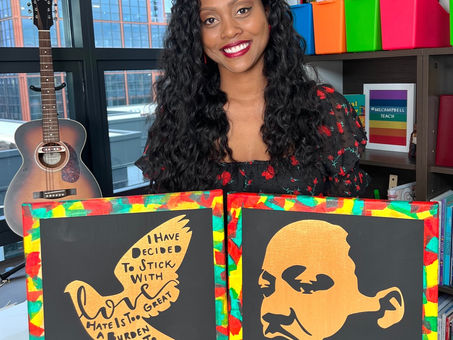 Celebrating Martin Luther King Jr. with DIY Canvas Art