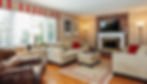 Staged Family Room by Design Realign