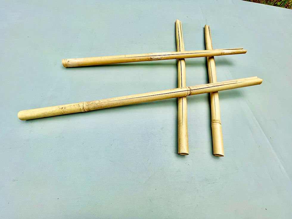 الصورة المصغرة: Bâton en bambou NON fendu