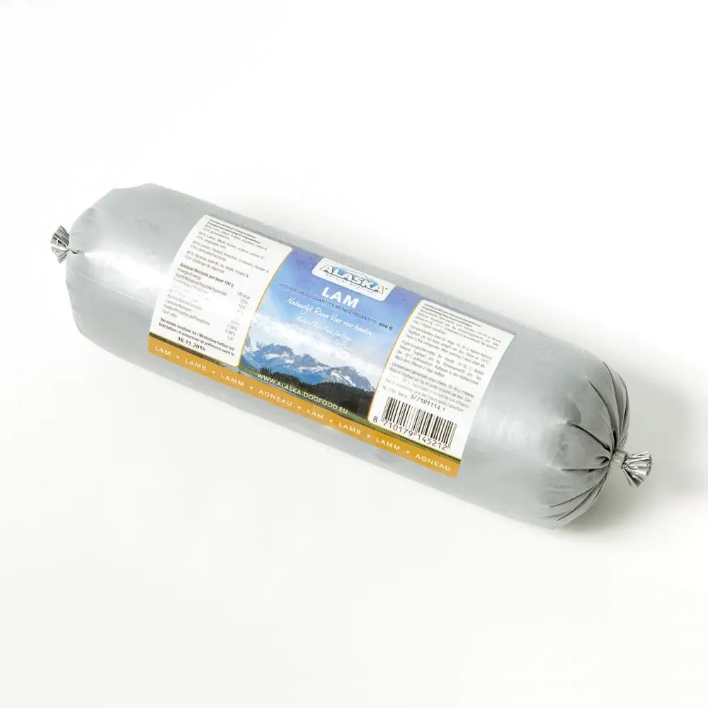 Barf/Raw Alaska à l'agneau en 800 grs