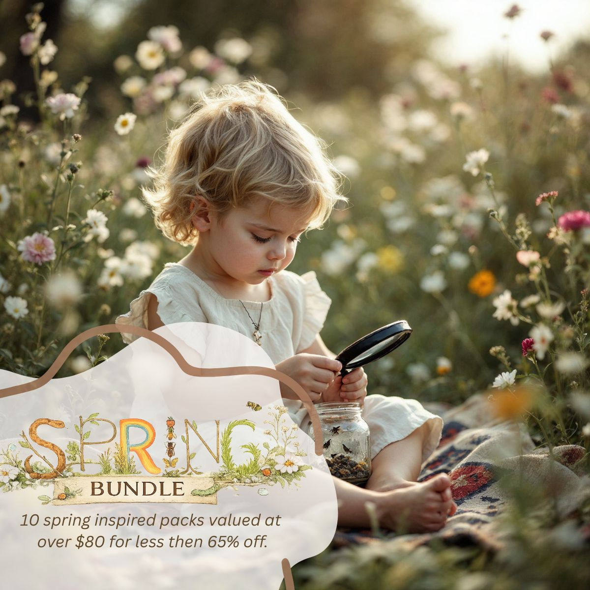 SPRING wild learning bundle