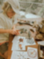 Thumbnail: Creating patterns flashcards - provocations