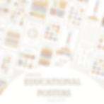 Thumbnail: Educational Poster Pack of 20 - Pastel Palette