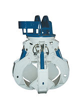 ornage grab, orange grapple, demoltion grab, wood grab, scrap grab