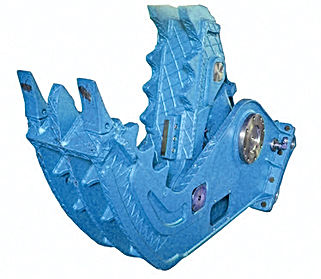 concret crusher, metal shears, pulverizer