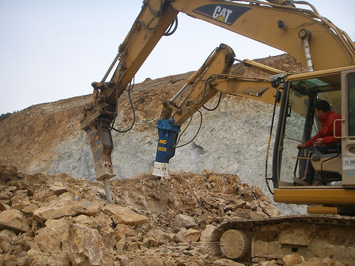 hydraulic breaker, hydraulic hammer, rock breaker