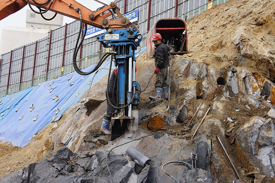 rock drill, rock drilling, auger drill, core drill