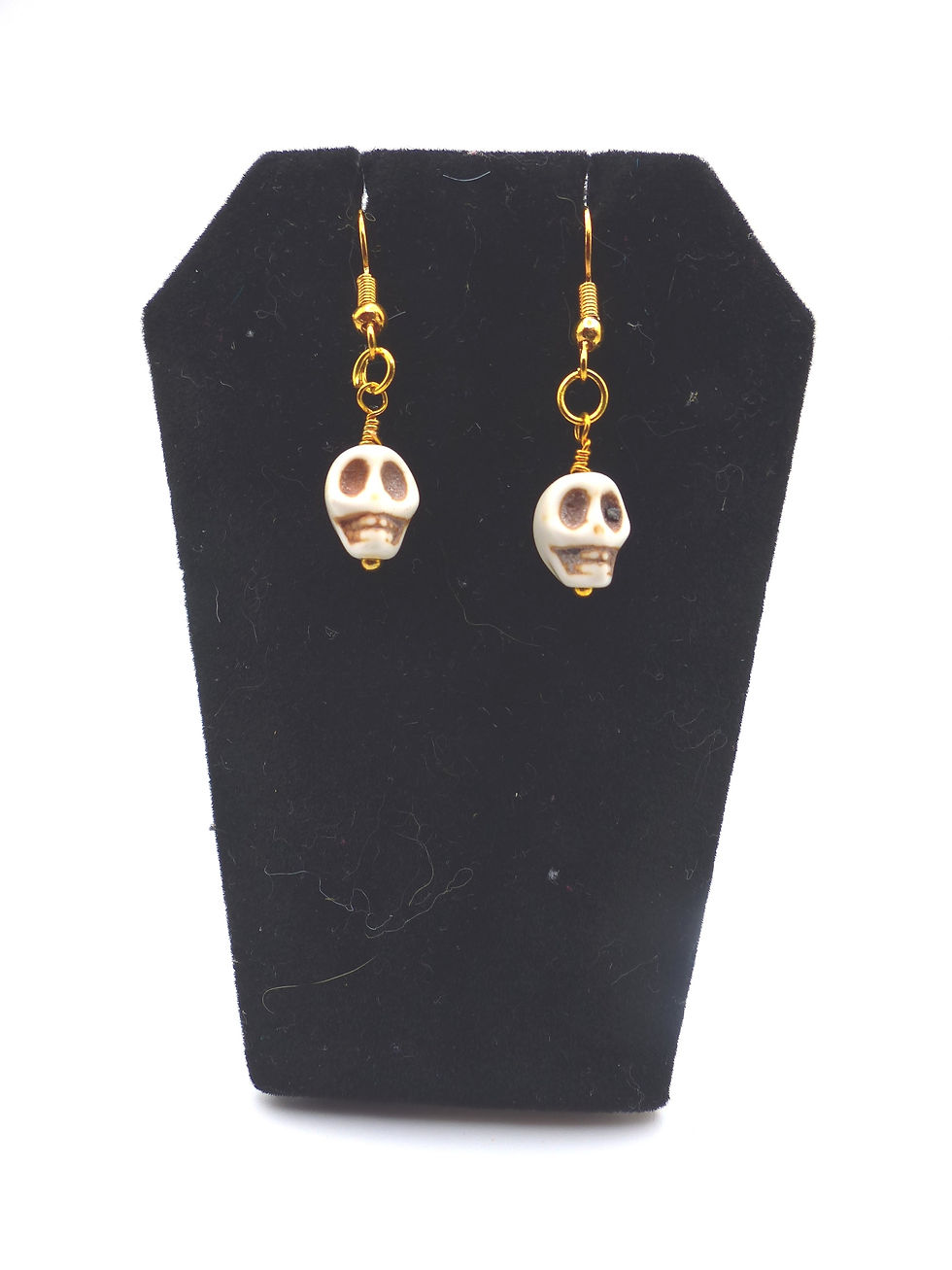 Undead Glam Earrings Handcrafted MJM Jewelry