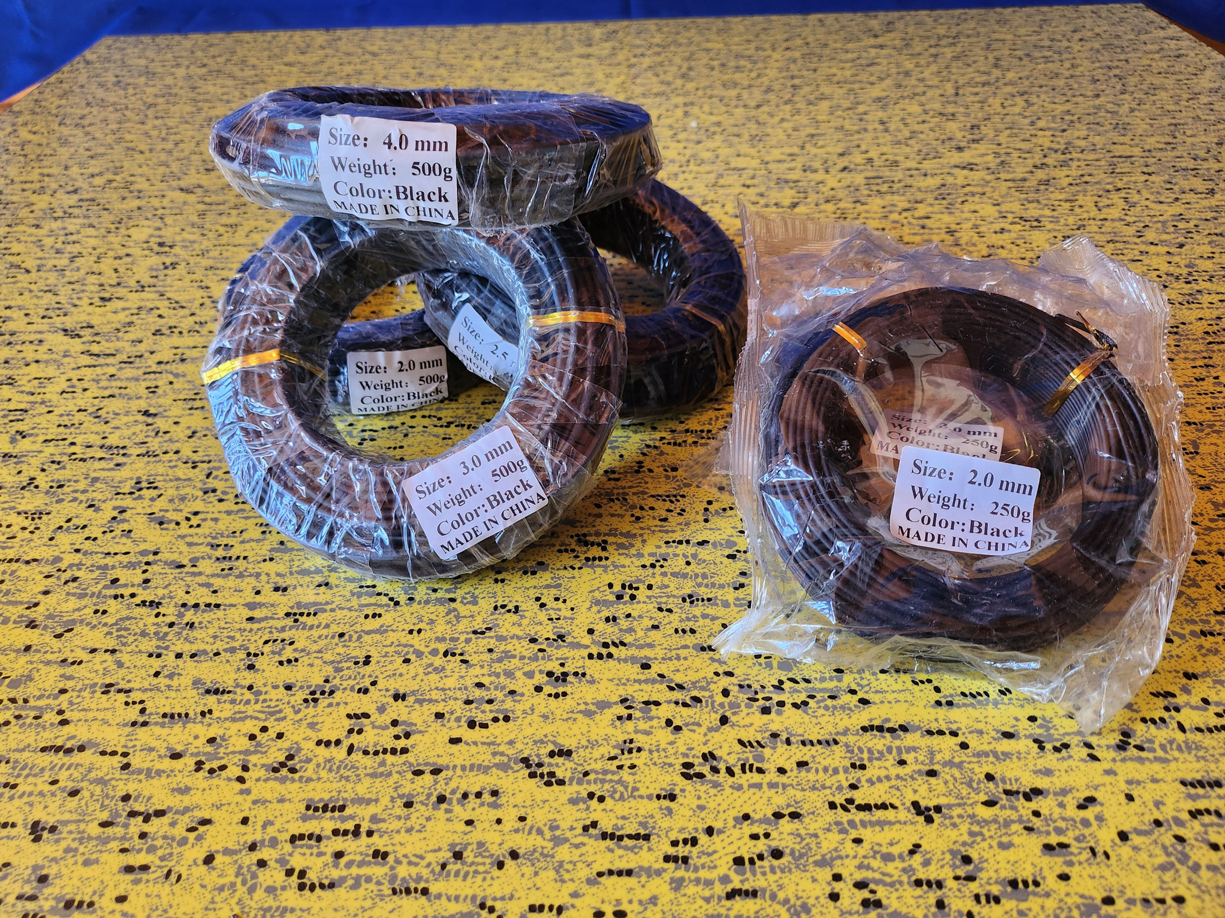 Aluminum Wire (Black)