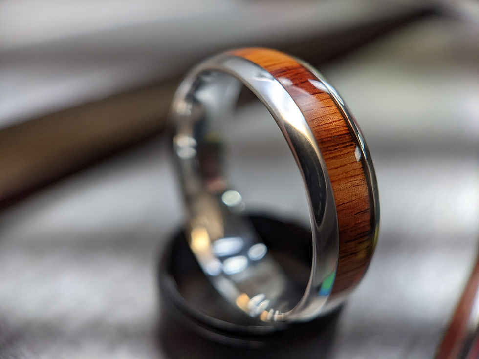 Thumbnail: Tulipwood wood ring