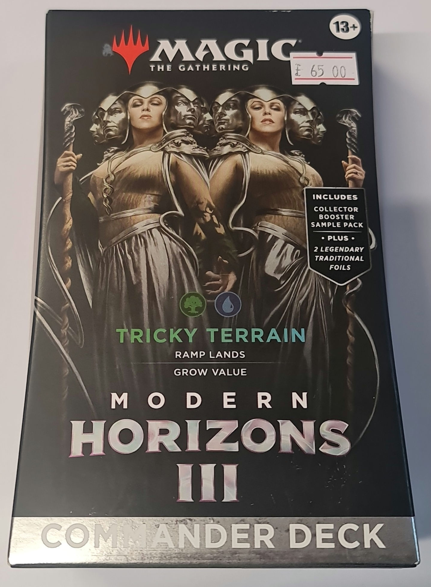 Magic The Gathering Modern Horizons 3 Tricky Terrain Commander Deck