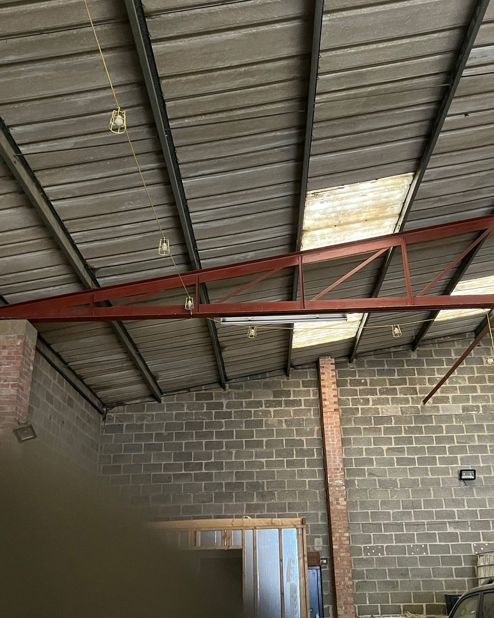 Lovely lighting upgrade completed for the @burtonconcrete lads, also we did…- rip out existing lighting and temps - new metal clad sockets in each bay - new switching, emergency lights and key switch installed (1)