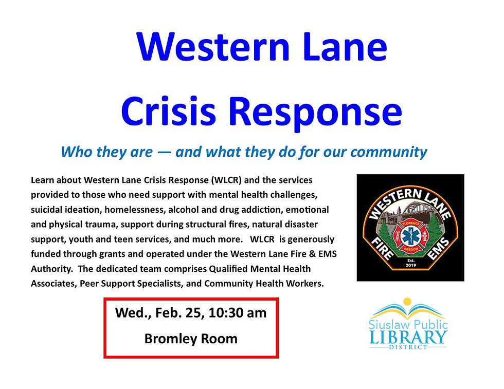 WLCR program landscape