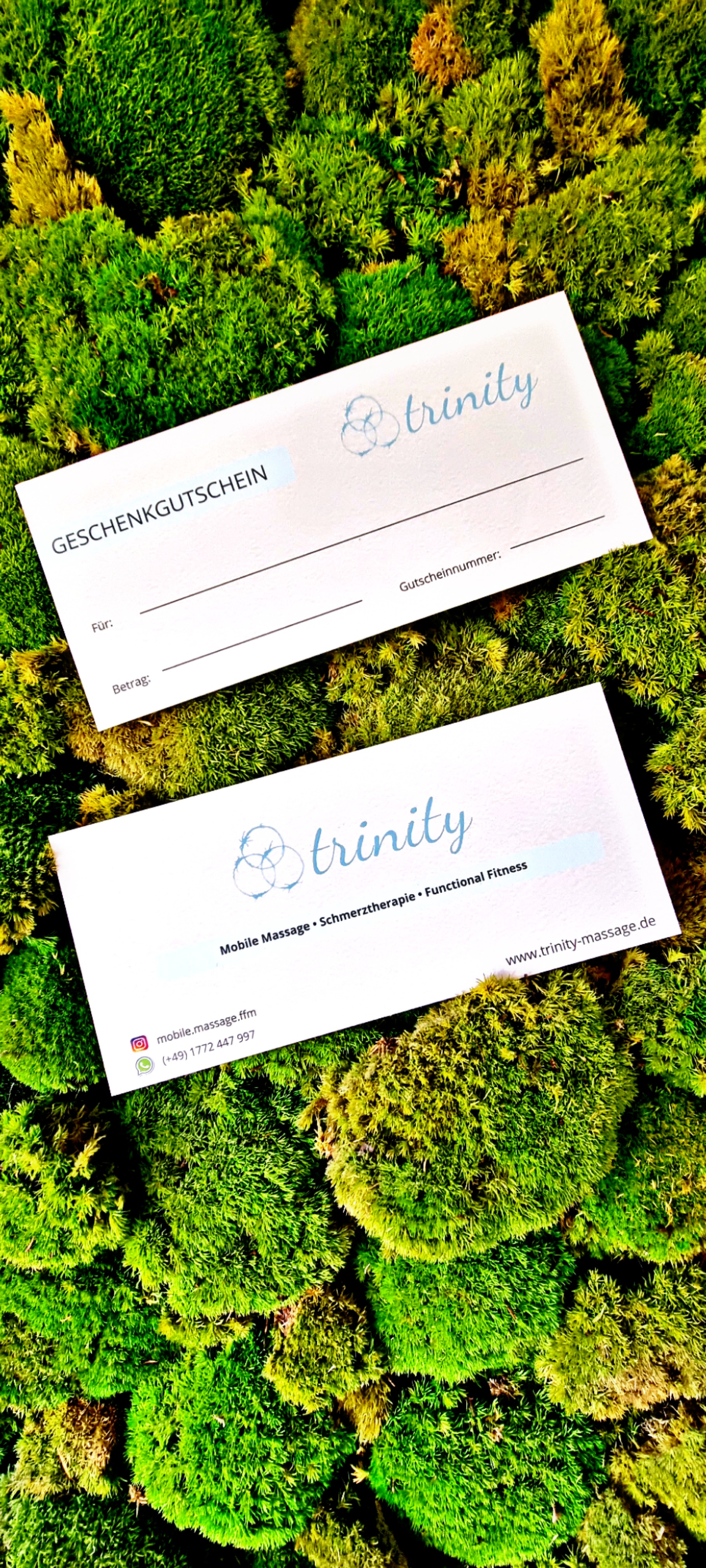 Massage Gutschein