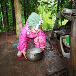 Under Fives Forest School with The World Outside