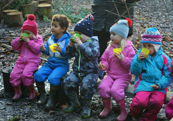 Under Fives Forest School with The World Outside