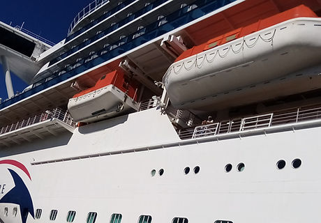 Cruise Liner at the port