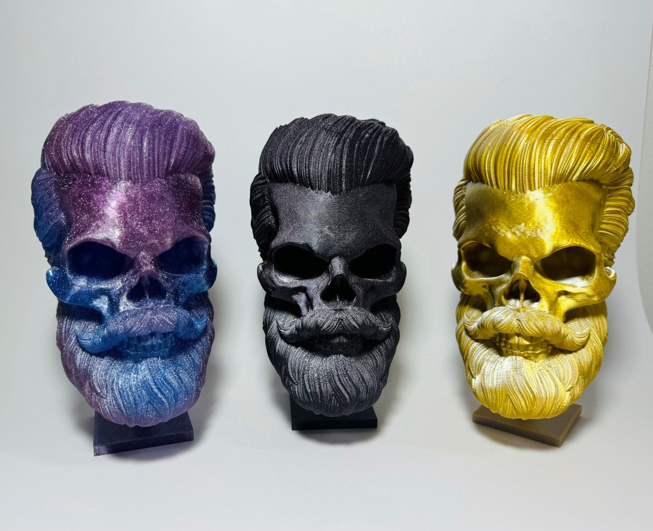 Grim Lumberjack Pot / Jewelry Holder / Brutal Scull Vase