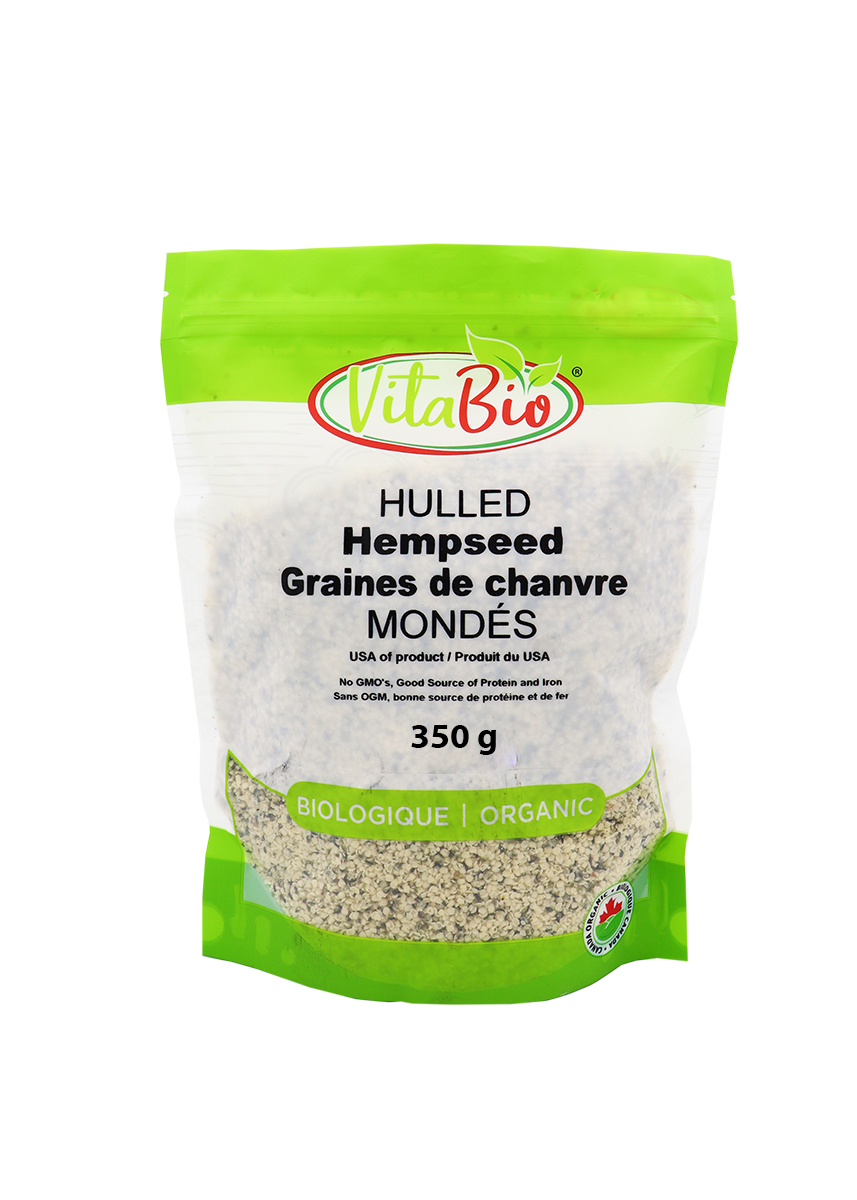 Graines de Chanvre mondés Biologique 350g