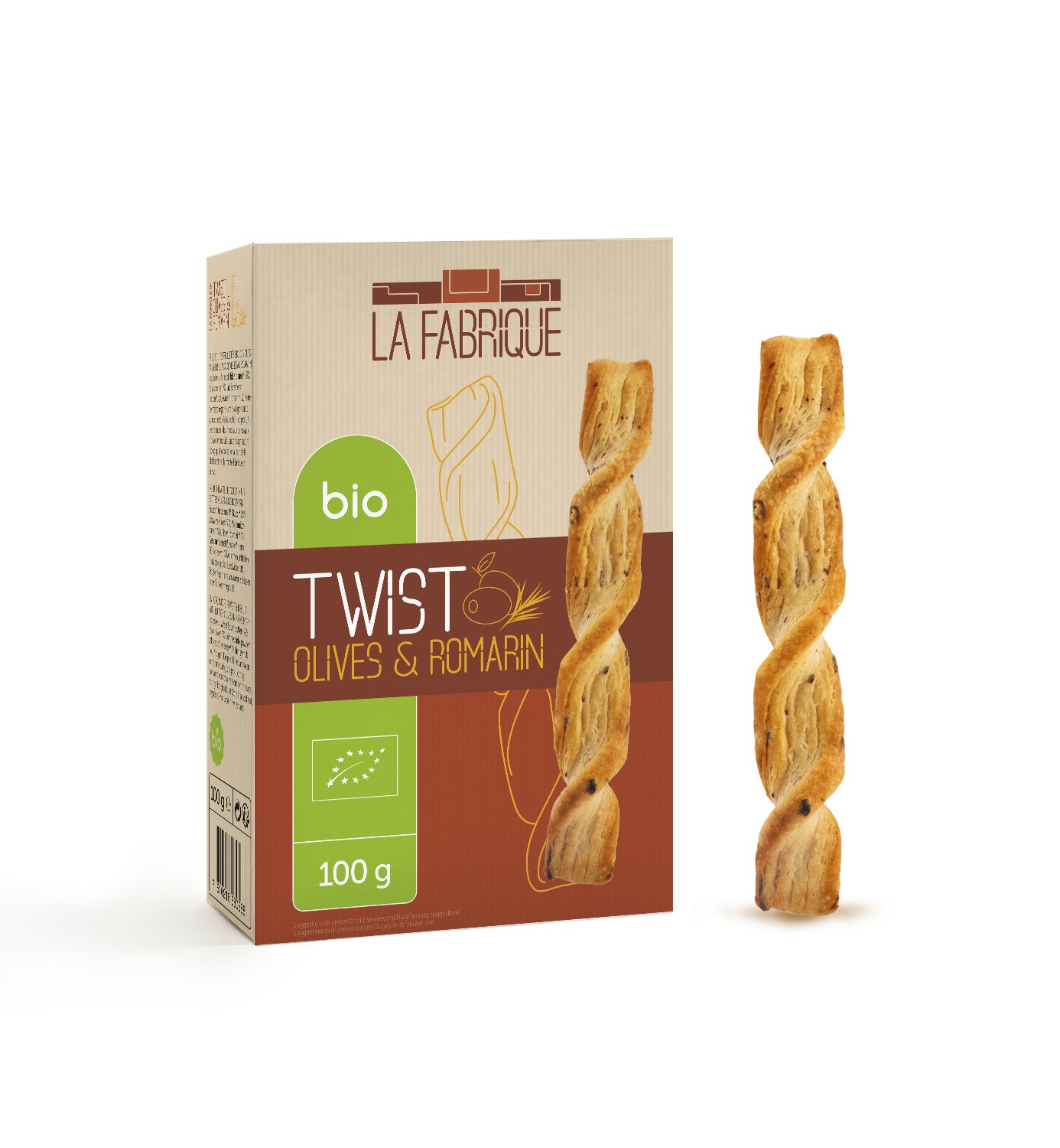 TWIST Olives et Romarin Bio 100g La Fabrique