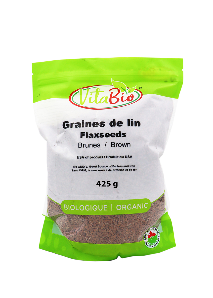 Graines de Lin Brune Biologique | 425g