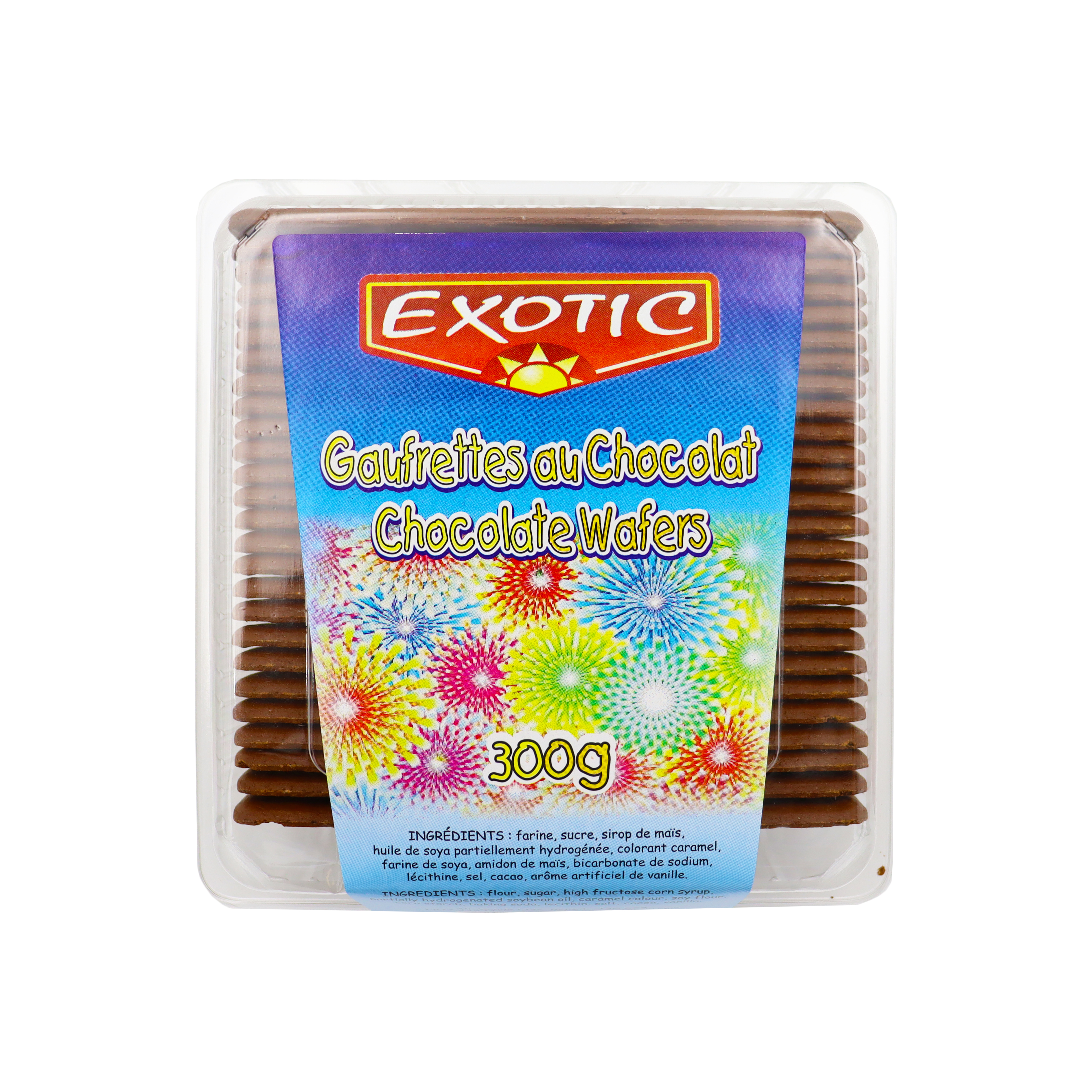 GAUFRETTES AU CHOCOLAT 300G