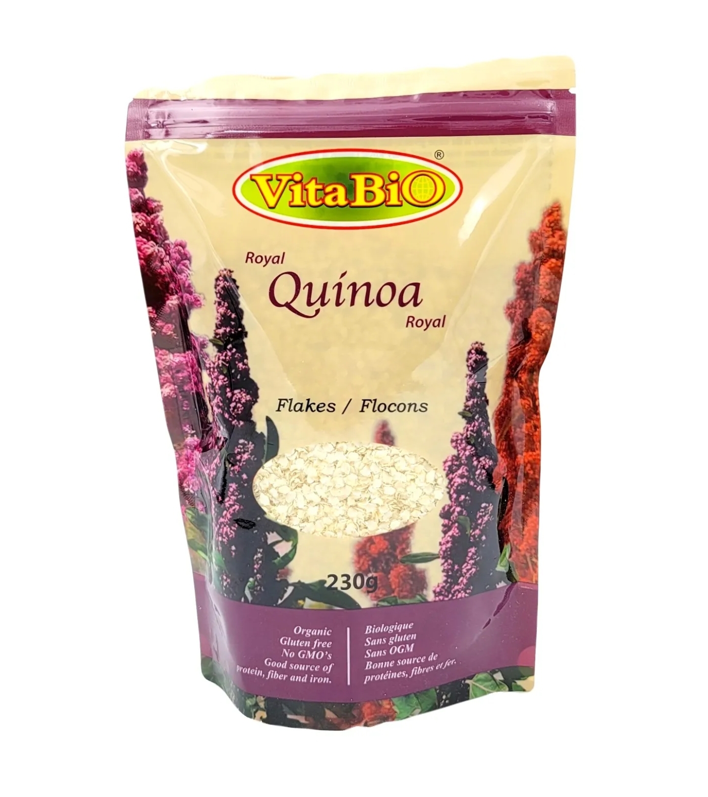 Quinoa royal en flocons biologique | Organic flakes royal quinoa