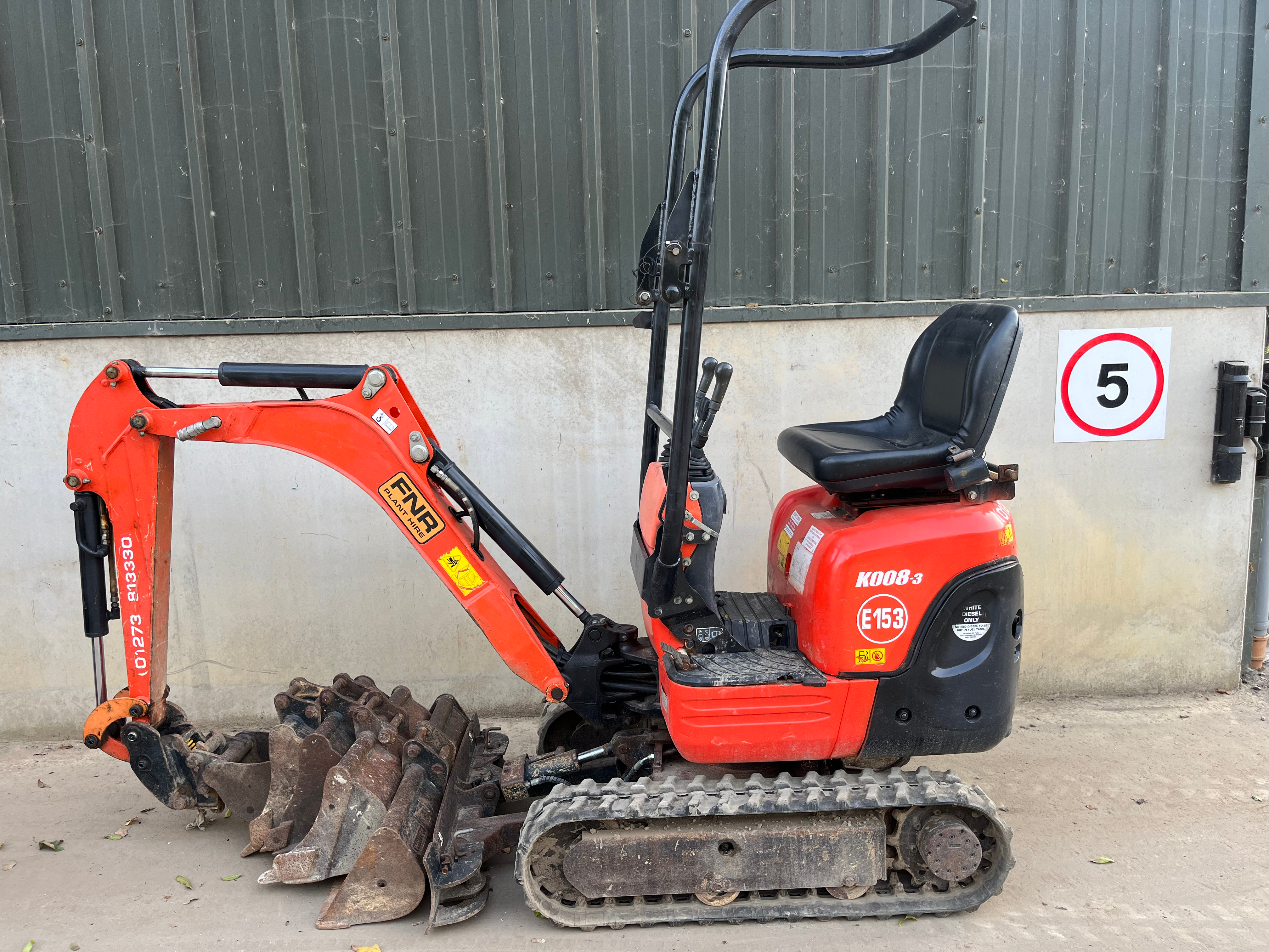 Kubota k008 2016 (E153)