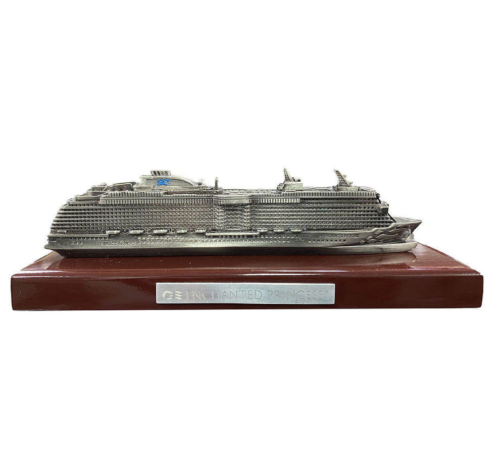 Thumbnail: Pure Pewter Ship Model