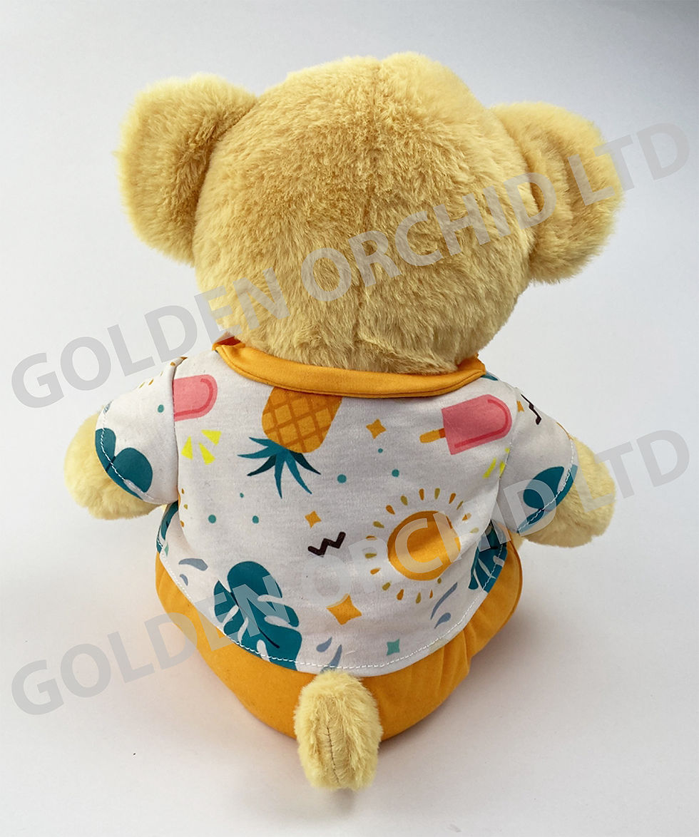 Thumbnail: Plush Bear (Male Summer) - GO-45508-SUMMER