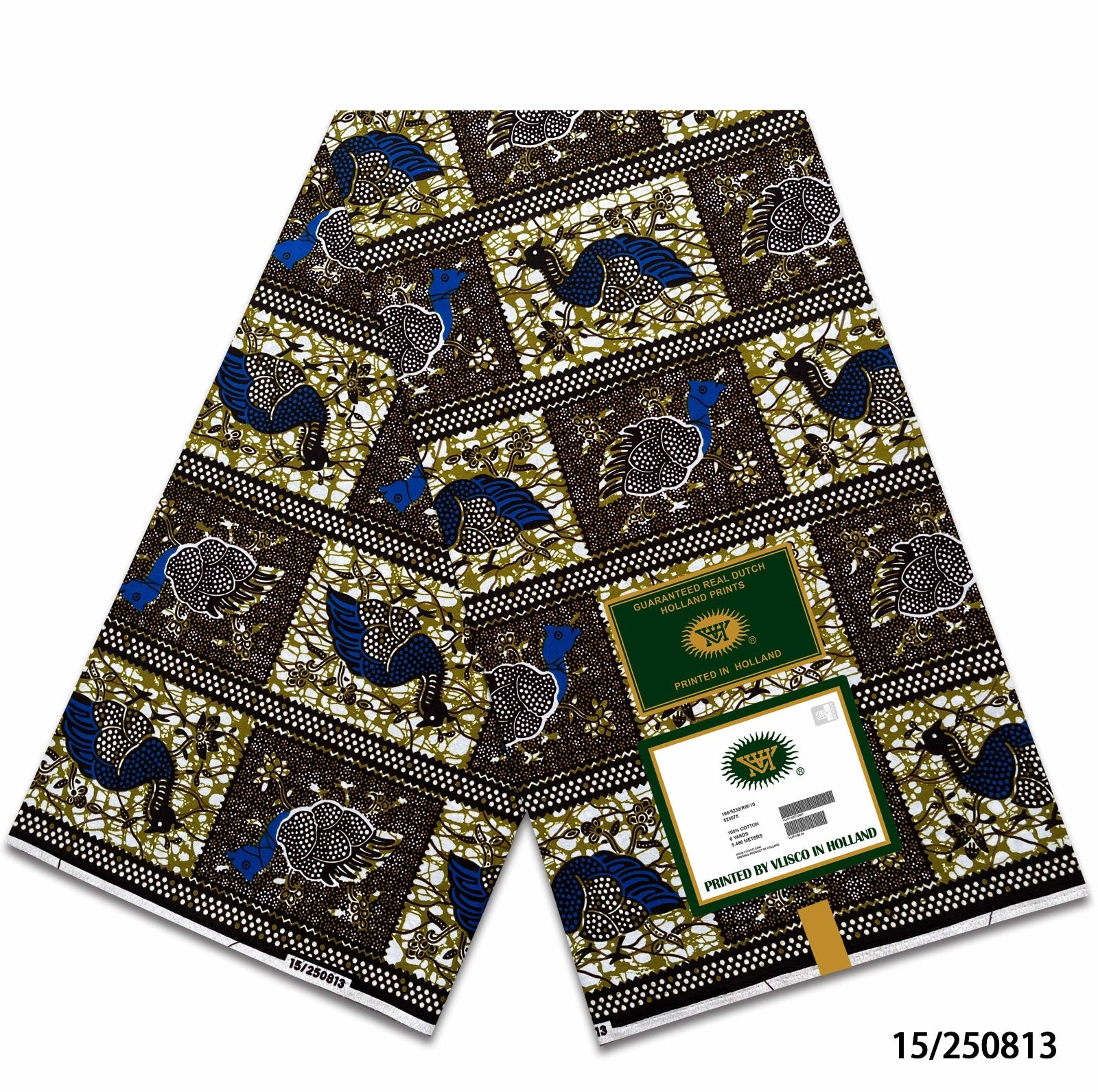 Authentic African  Wax Print