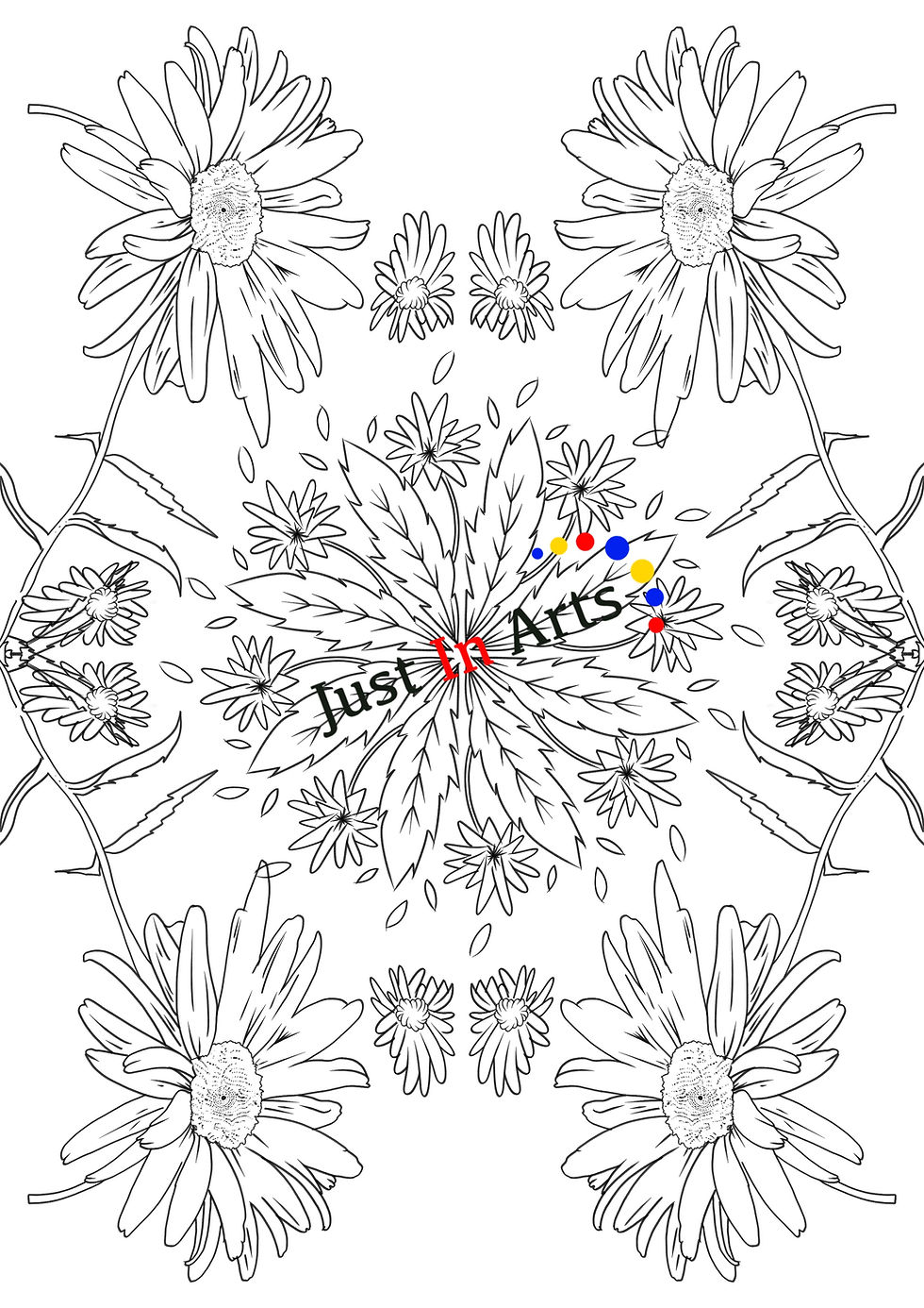 Miniature : Livre coloriage FLOWERS 