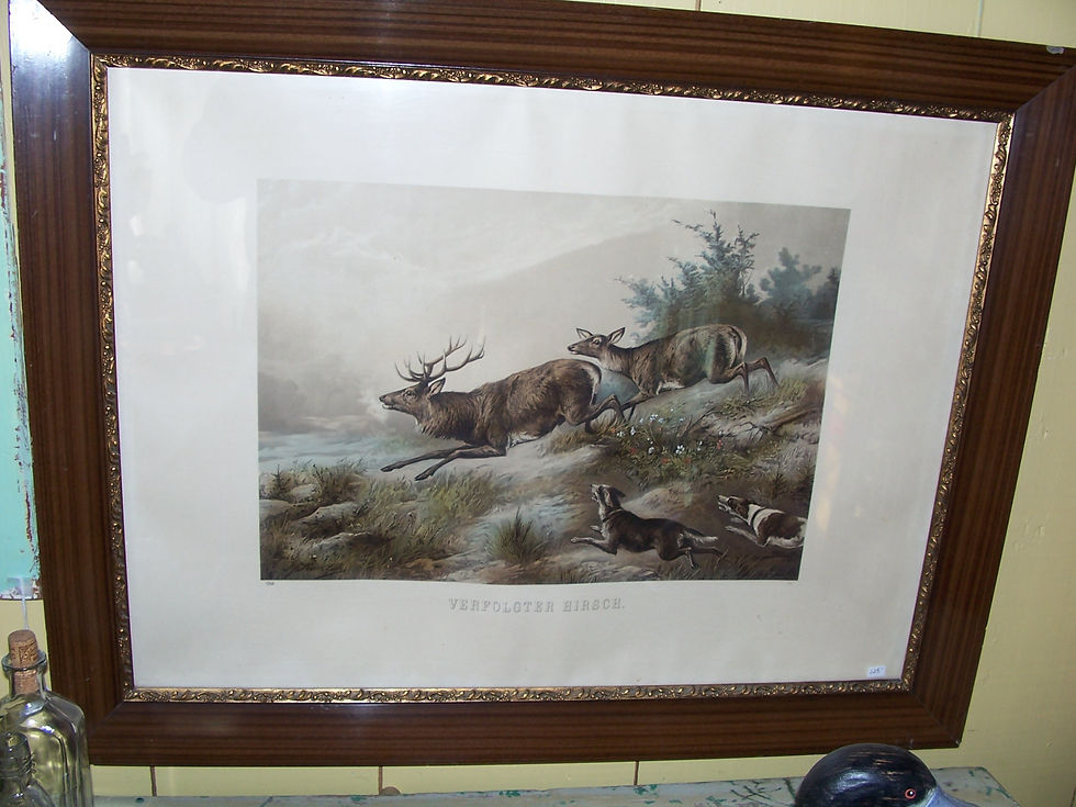 scène de chasse