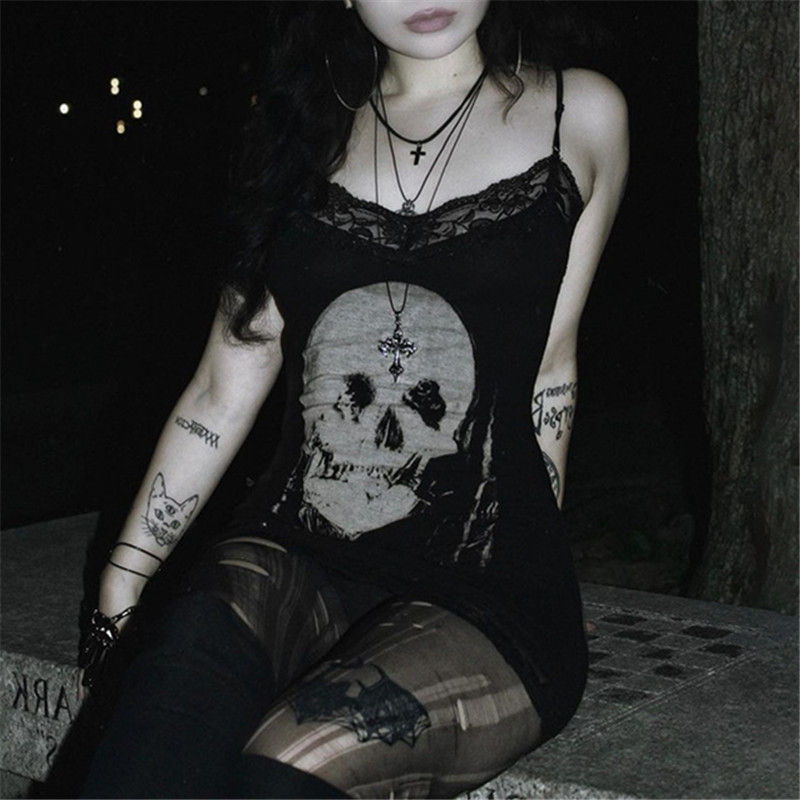 Thumbnail: Skull Print Mini Dress