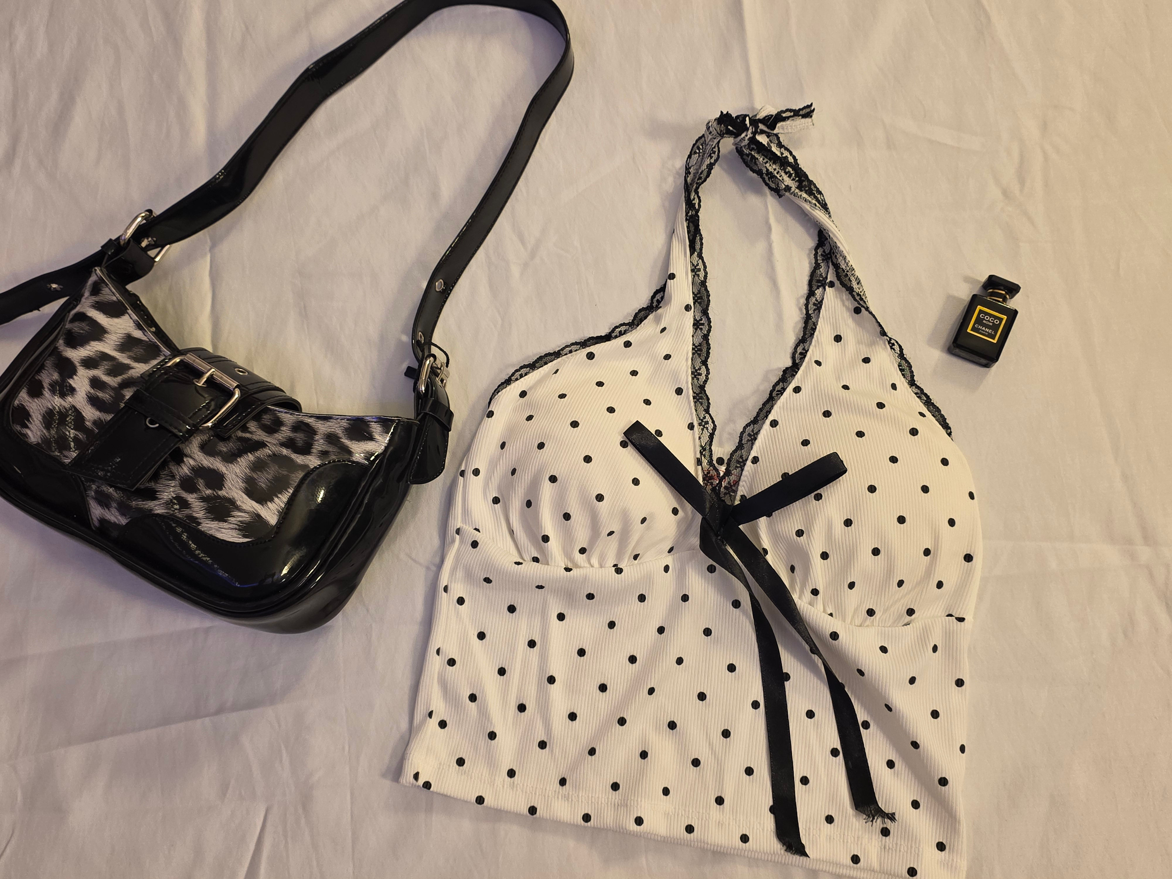Polka cami top 