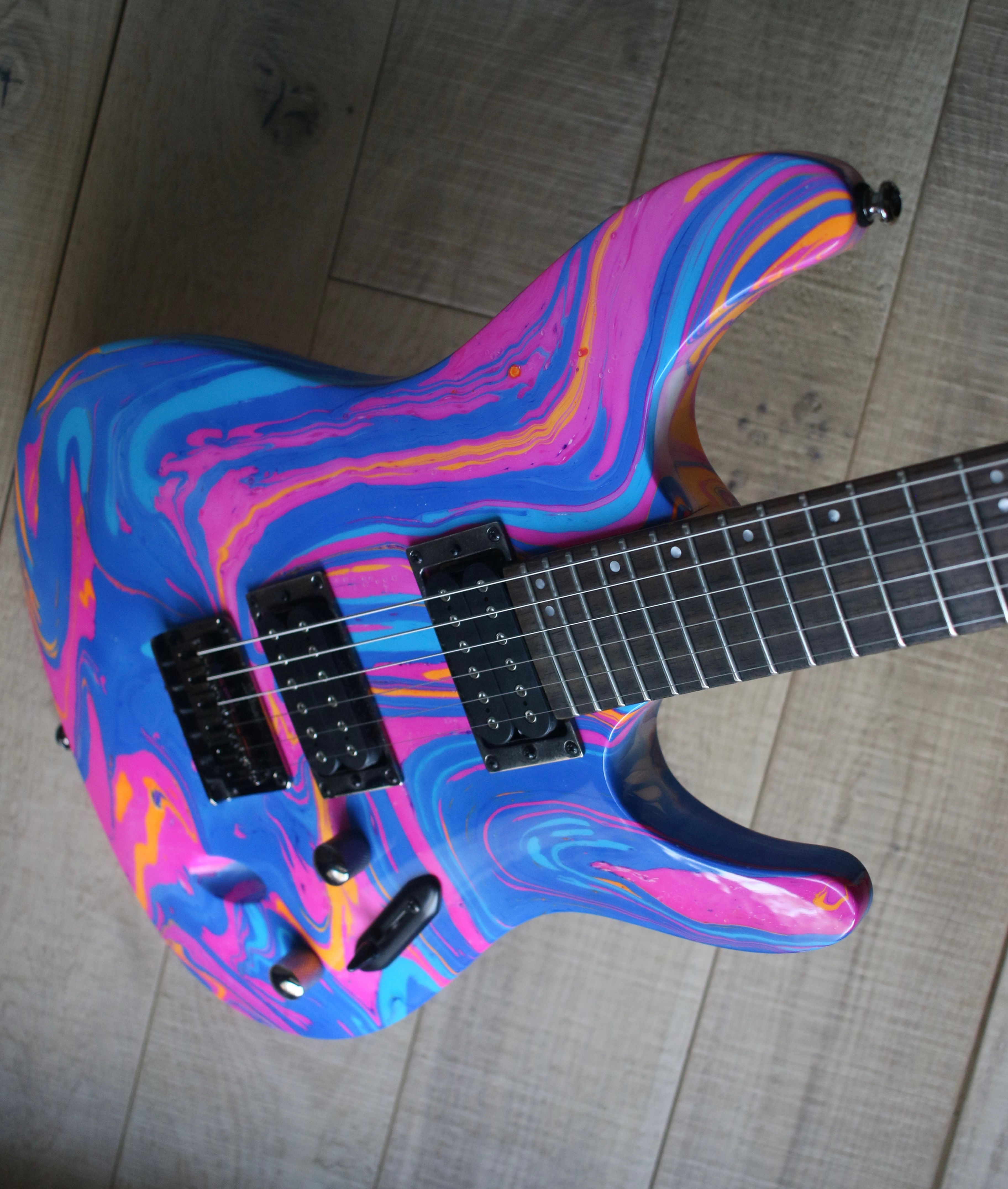 Ibanez S521 Custom Swirl