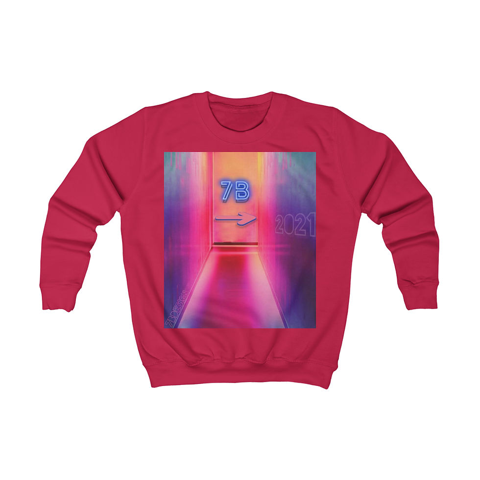 Thumbnail: 7B 2021 Kids Sweatshirt