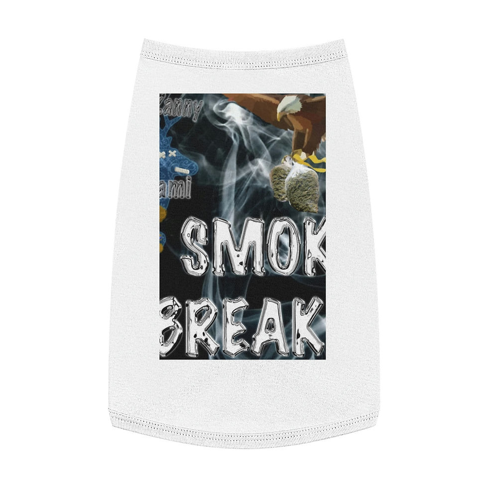Smoke Break III Pet Tank Top