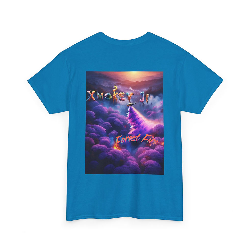 Thumbnail: Forest Fire Unisex Heavy Cotton Tee